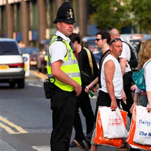 Londyński policjant